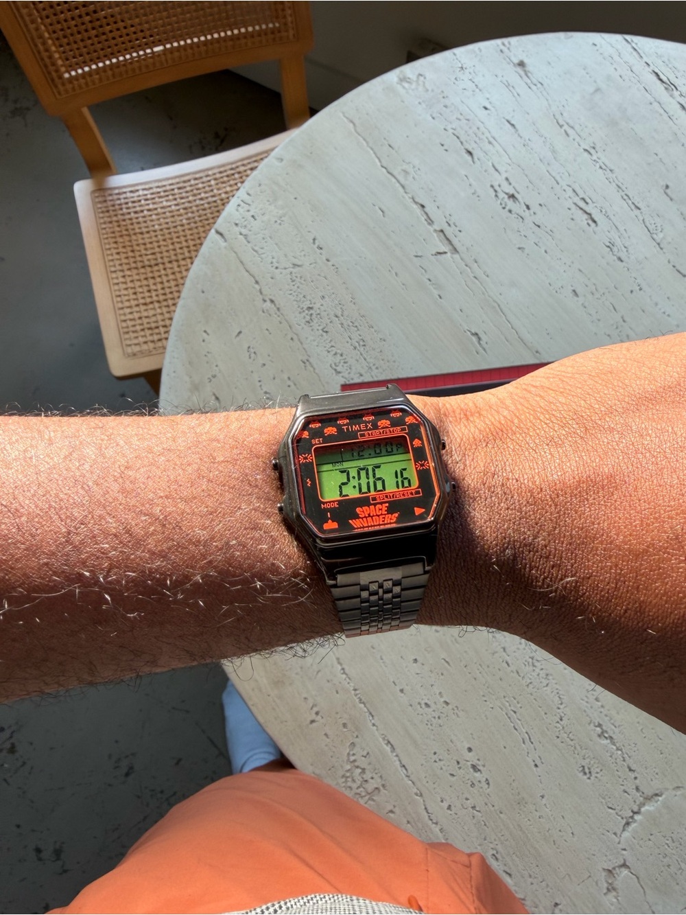 Timex T80 x Space Invaders Watch in Black
